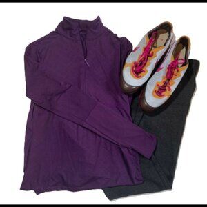 😎 Balance Collection Purple Pullover Athletic